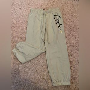 Candies White y2k Sweatpants